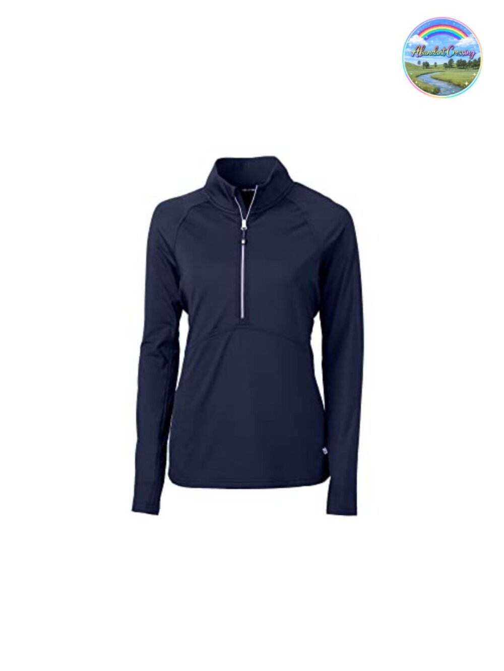Cutter & Buck Womens Long Sleeve Adapt Eco Knit Half Zip Pullover